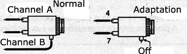 Figure 8 - The adaptation of jack for the monophonic operation.
