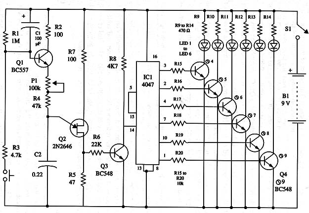 Figure 1 – Schematic diagram for the device
