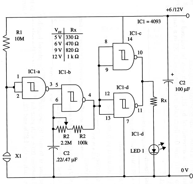 Figure 1 – Schematic diagram of the Flasher
Figure 1 – Schematic diagram of the Flasher