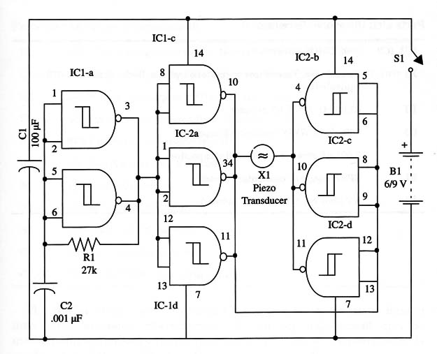 Figure 1 – Schematic diagram of the generator
