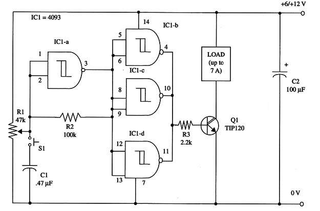 Figure 1 – Schematic diagram of the bistable II
