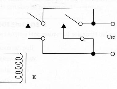 Figure 4 – Paralleling the contacts 
