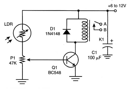 Figure 2 – Schematic diagram for the remote control
