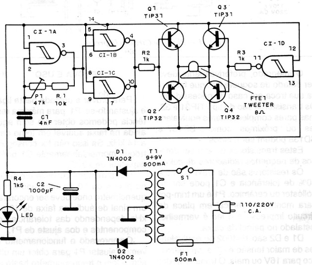 Figure 3 - Complete diagram of the device
