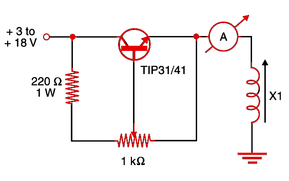 Figure 1 -  Determining the force of a solenoid.
