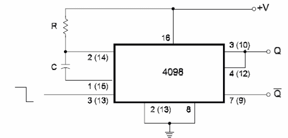 Monostable Using the 4098 [IV]
