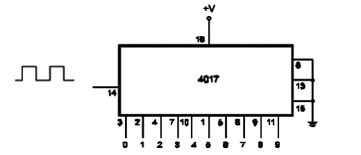 Decade Counter Using the 4017
