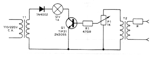 Rhytmic Lamp AC and 12 V
