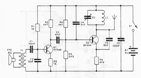 Small FM Transmitter
