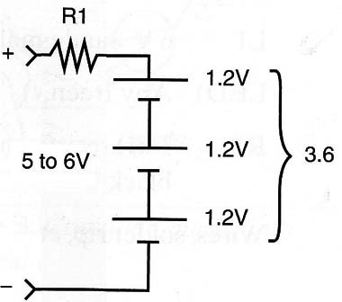 Figure 11 - Carging several batteries
Figure 11 - Carging several batteries