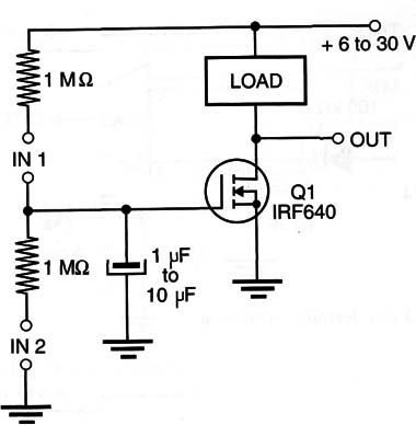 Figure 1 – The learning circuit
