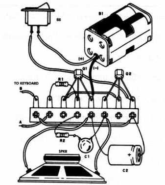    Figure 2 – Using a terminal strip as chassis
