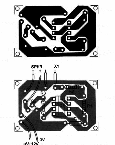 Figure 2 – PCB for the project
