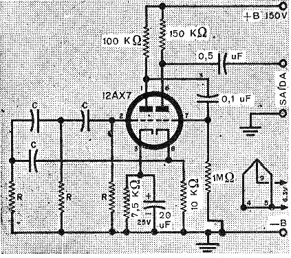 Figure 2 - Oscillator complete circuit.
