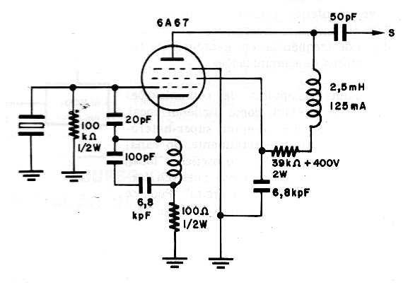 Figure 1 - Full diagram of the oscillator.
