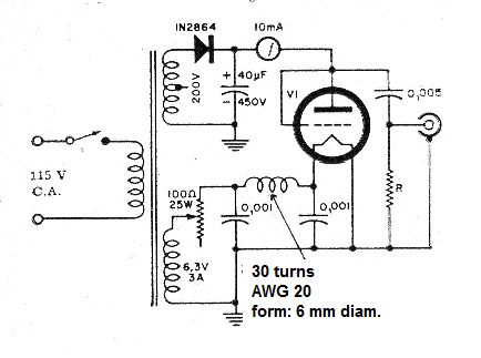 Figure 1 - Complete diagram of the noise generator.
