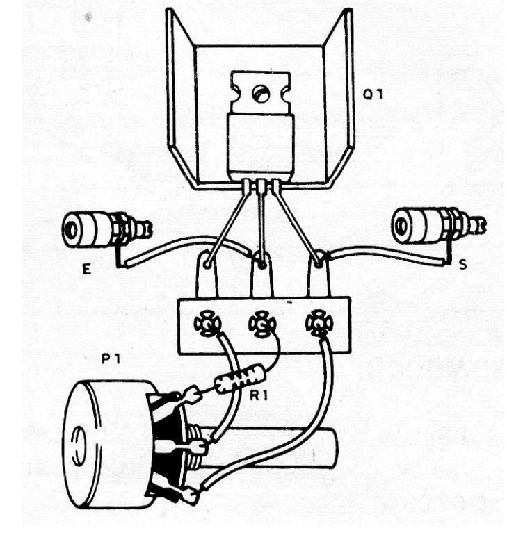 Figure 2 - Mounting on a terminal strip Figure 2 - Mounting on a terminal strip