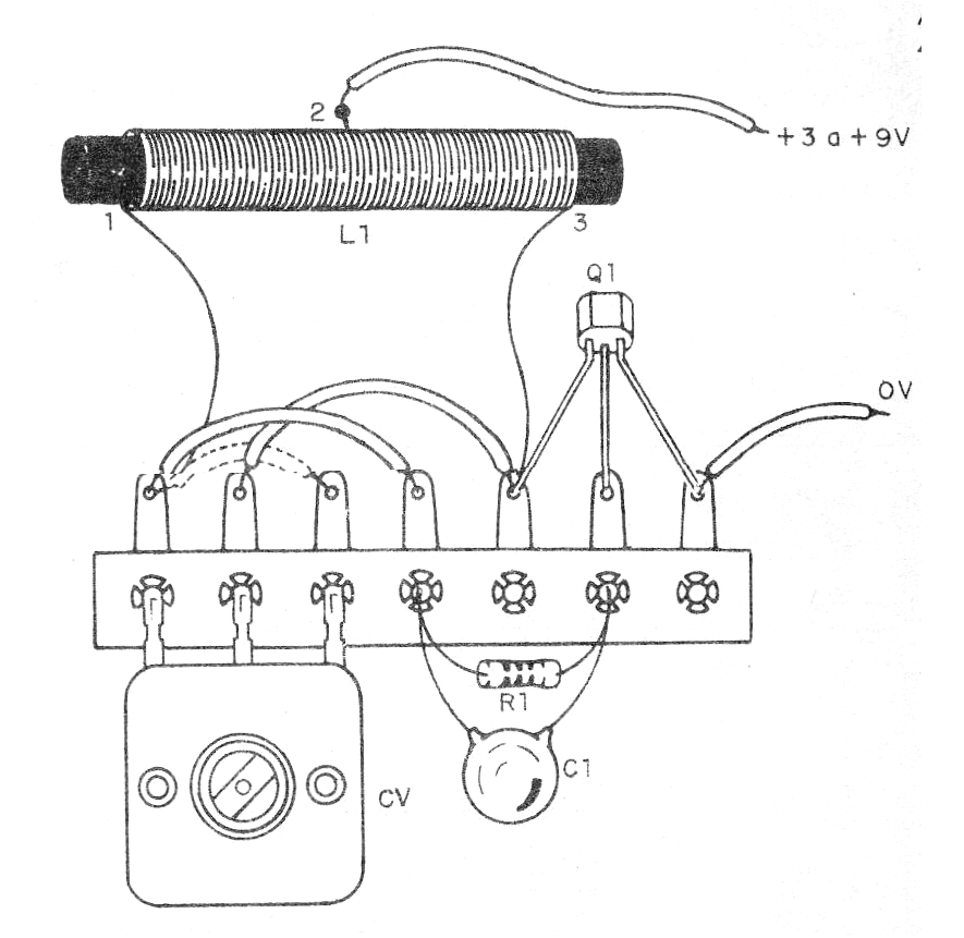 Figure 2 - Mounting on a terminal strip. Figure 2 - Mounting on a terminal strip.