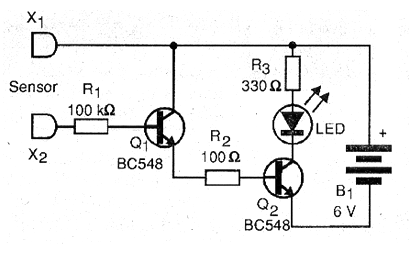 Figure 1 - Diagram of the humidity sensor. Figure 1 - Diagram of the humidity sensor.