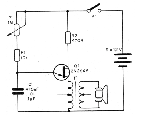 Figure 1 - Full diagram of the oscillator Figure 1 - Full diagram of the oscillator