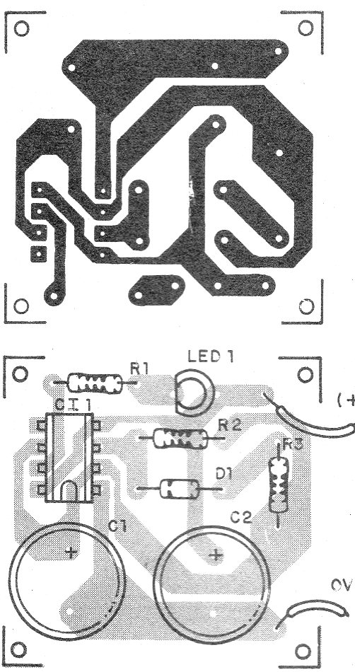 Figure 2 - Printed circuit board for mounting Figure 2 - Printed circuit board for mounting