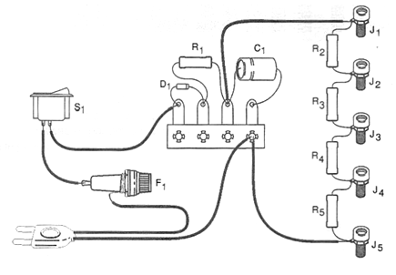 Figure 2 - Mounting on a terminal strip Figure 2 - Mounting on a terminal strip