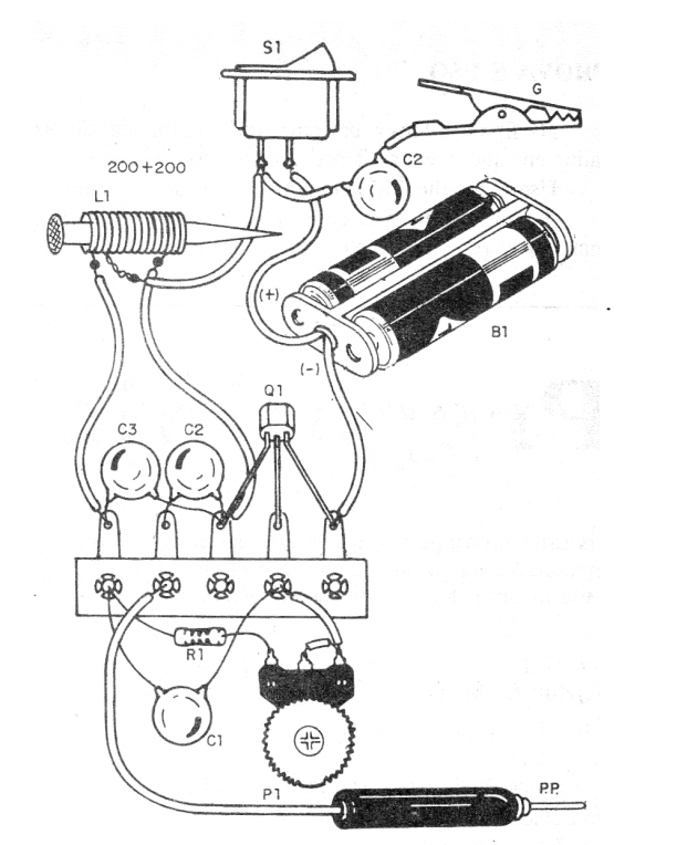 Figure 2 - Aspect of mounting on a terminal strip Figure 2 - Aspect of mounting on a terminal strip