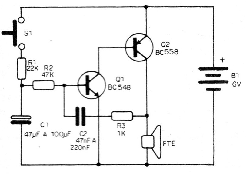 Figure 1 - Manual siren diagram Figure 1 - Manual siren diagram
