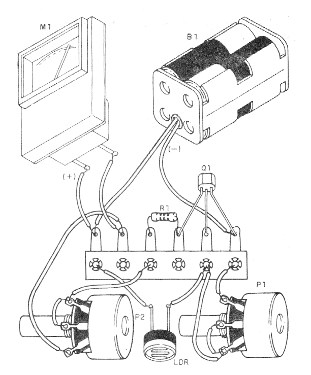 Figure 2 - Mounting on a small terminal strip Figure 2 - Mounting on a small terminal strip